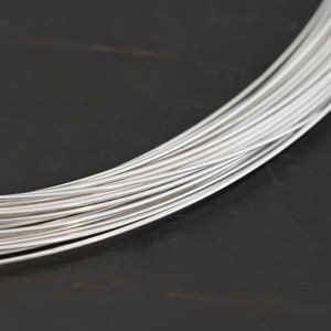 Sterling Silver 18 Gauge Round Wire