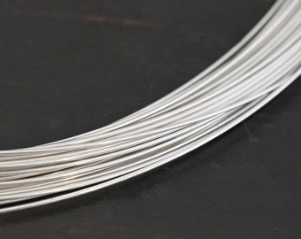 Sterling Silver 19 Gauge Round Wire By The Foot