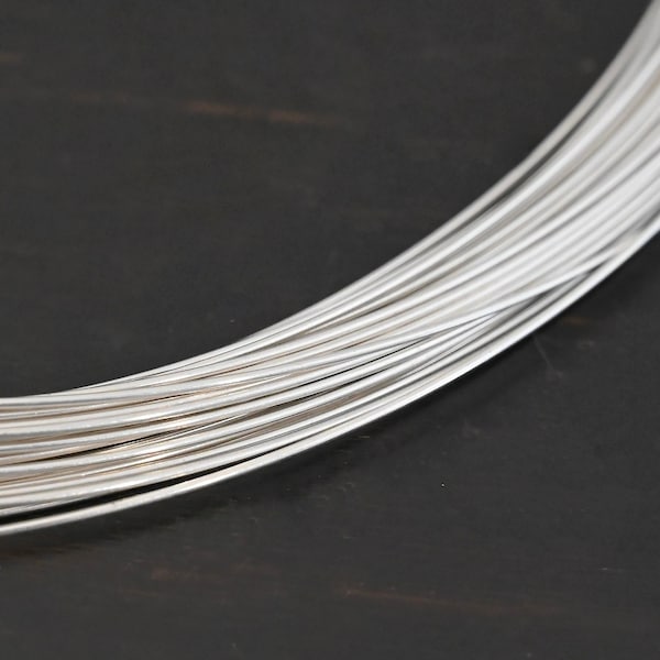 Sterling Silver 19 Gauge Round Wire By The Foot