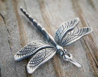 Sterling Silver Dragonfly Charm