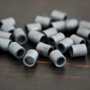 Sterling Silver 3mm Tube Hinge or Crimp