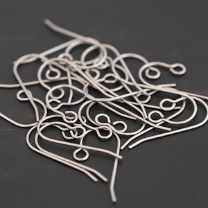 Wednesday - Titanium French Hook Ear Wires