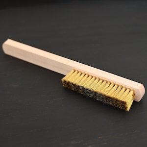 Brass Wheel Cup Brush Set 8 Piece,Coarse Crimped Carbon Brass Wire Brush Set For Cleaning Rust,Corrosion,Paint,Yellow