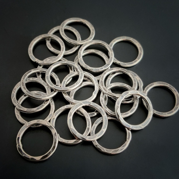 Sterling Silver 14G Soldered Jump Rings