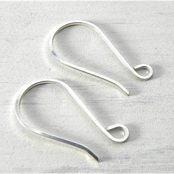 Sterling Silver Ear Wires - Different Shapes