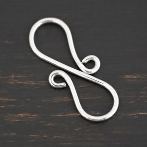 Summer - Sterling Silver S Hook Clasp