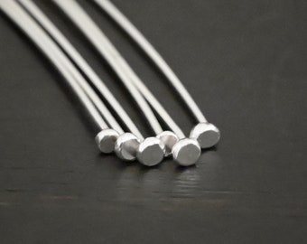 Sterling Silber 20 Gauge große Headpin