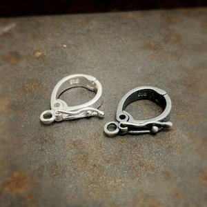 Sterling Silver Hinged Bail image 1