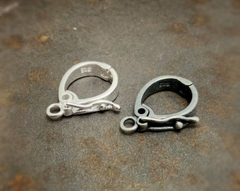 Sterling Silver Hinged Bail