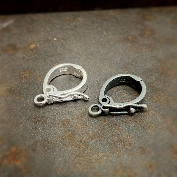 Sterling Silver Hinged Bail