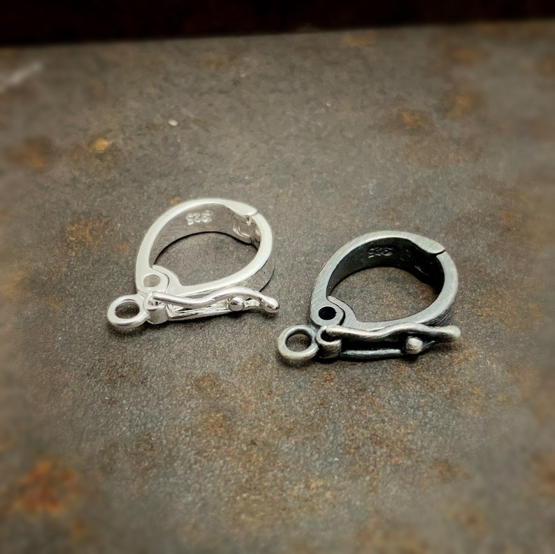 Sterling Silver Hinged Bail image 1