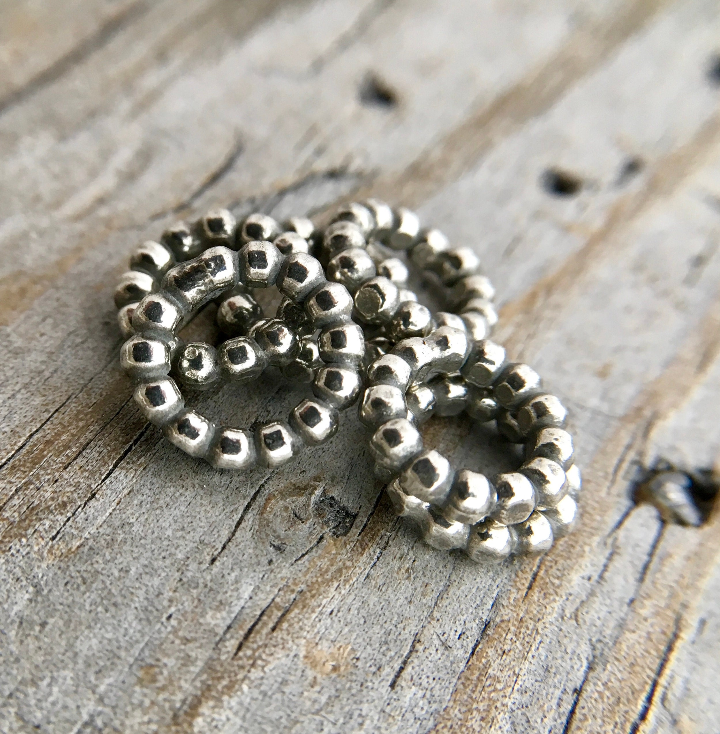 Sterling Silver Jump Ring Ball