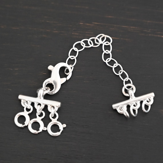Fermoir Boucle Rallonge Sous Fermoir Acier Inoxydable 22mm - Unisexe - Argent