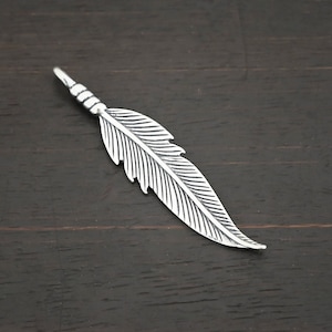 Sterling Silver Feather Charm