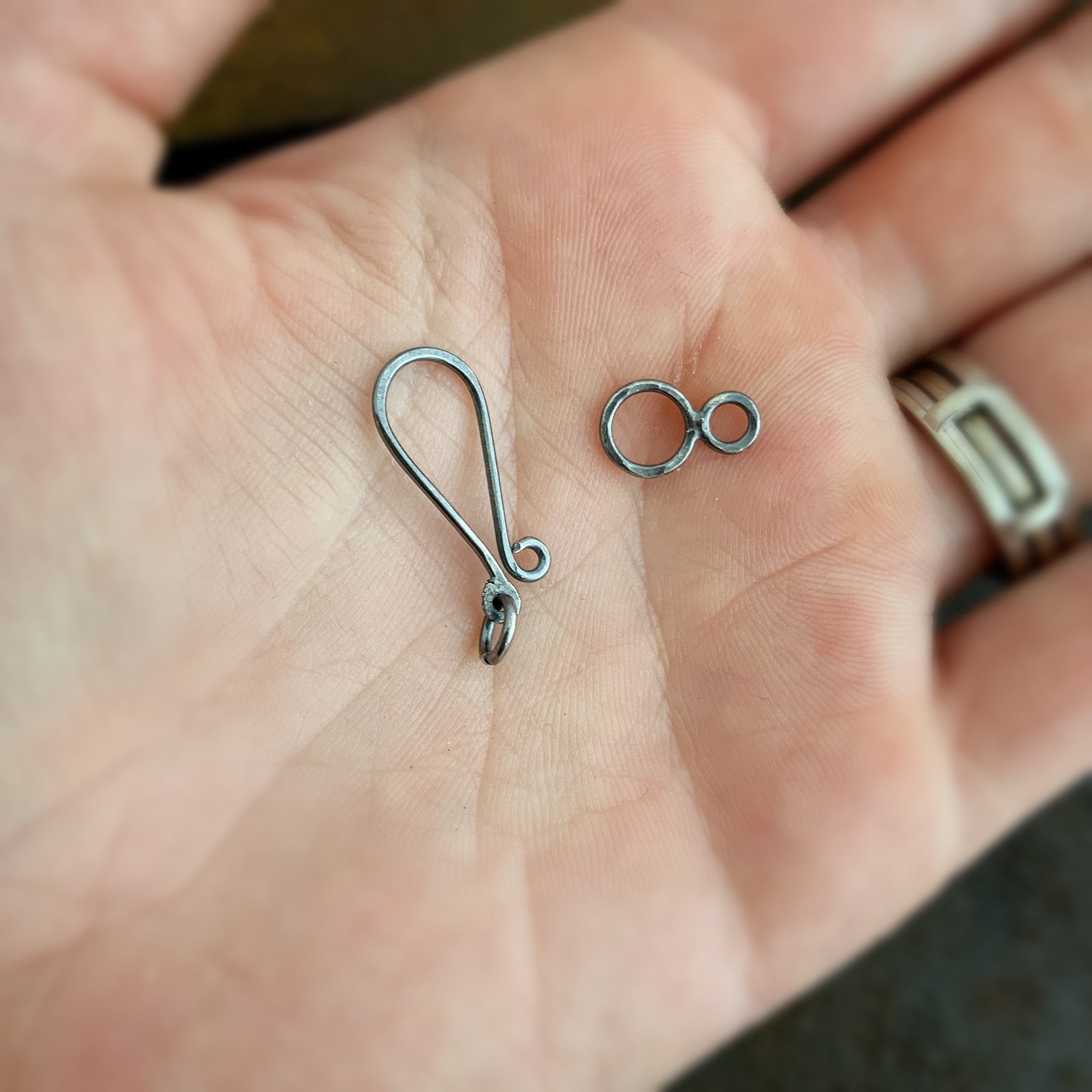 Sterling Silver Hook Clasp Sterling Silver Handmade Savannah Etsy