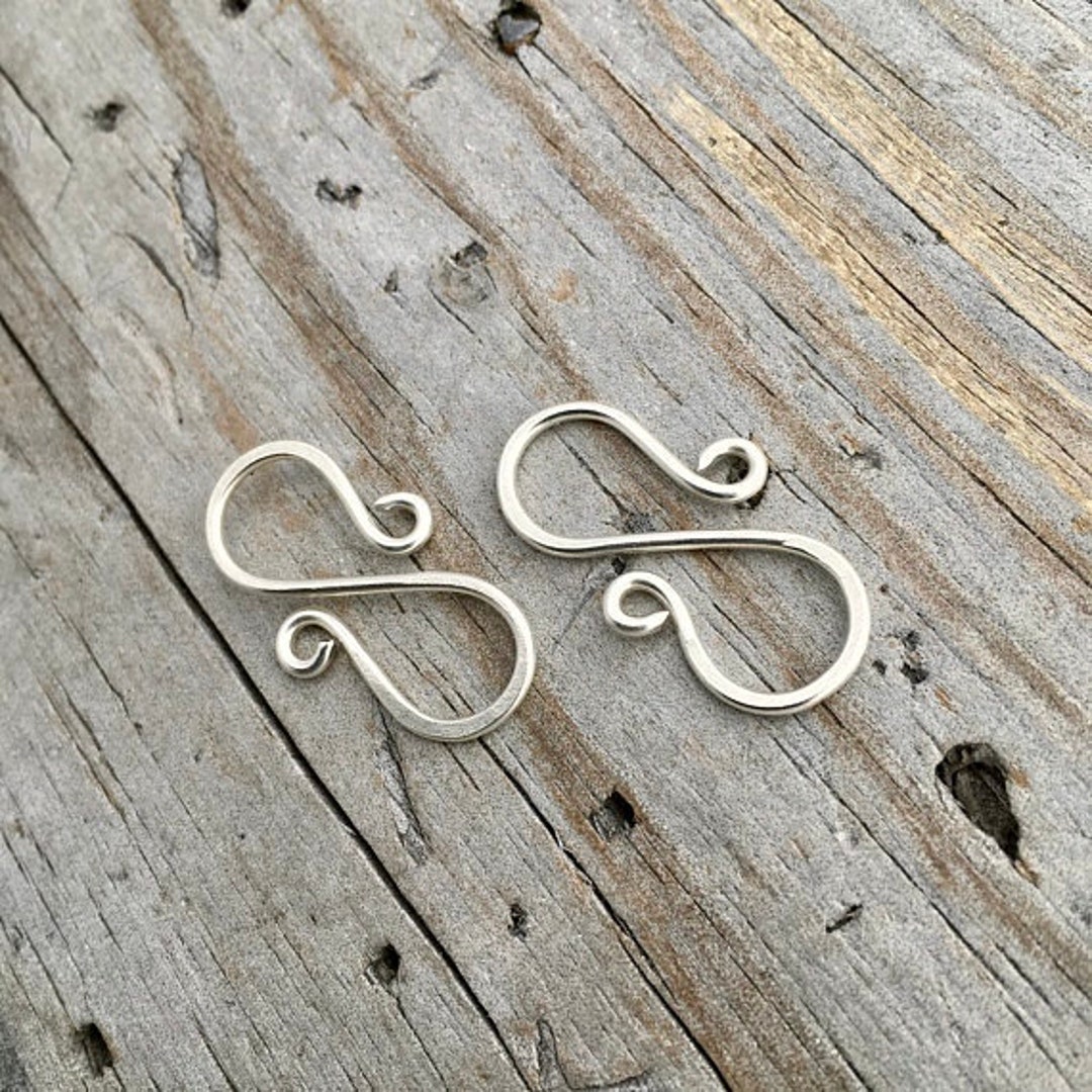 Sterling Silver S Hook Clasp 