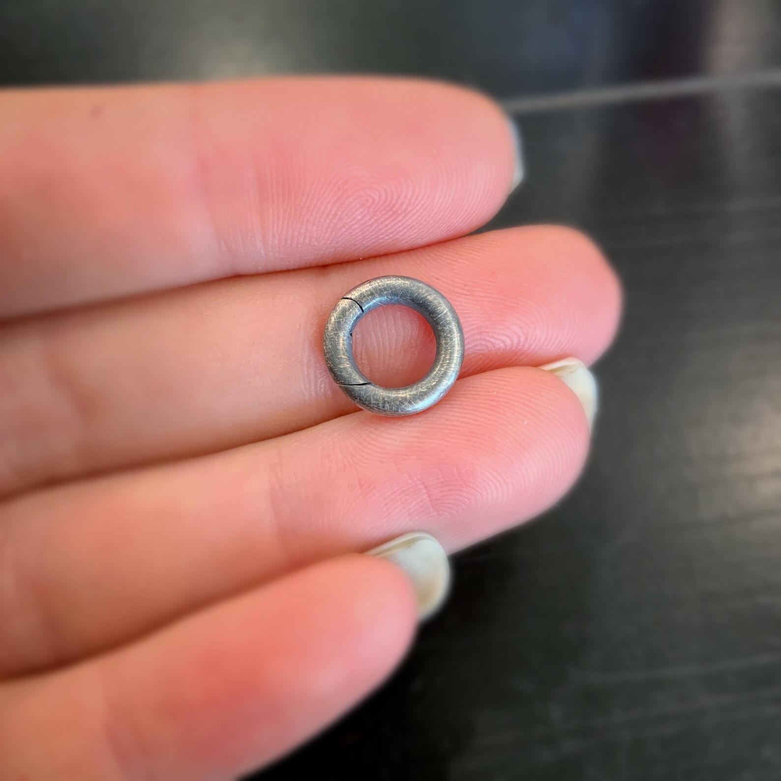 Sterling Silver Clasp Hinged Ring Clasp 3 Sizes Sterling Etsy