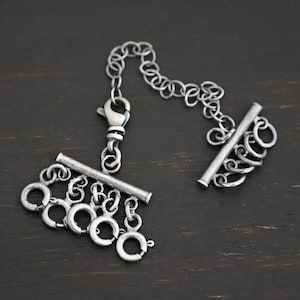 Matthew - Sterling Silver Multi Necklace Clasp