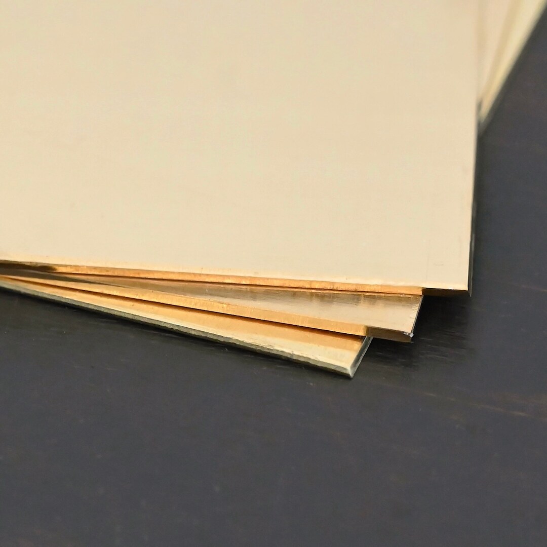 Nu Gold Jewelers Brass Sheet 3x3 Etsy UK