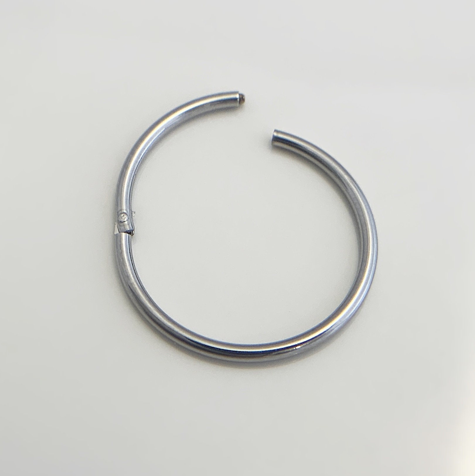 Hinged Ring Clasp Push Clasp Stainless Steel Jewelry Findings Etsy