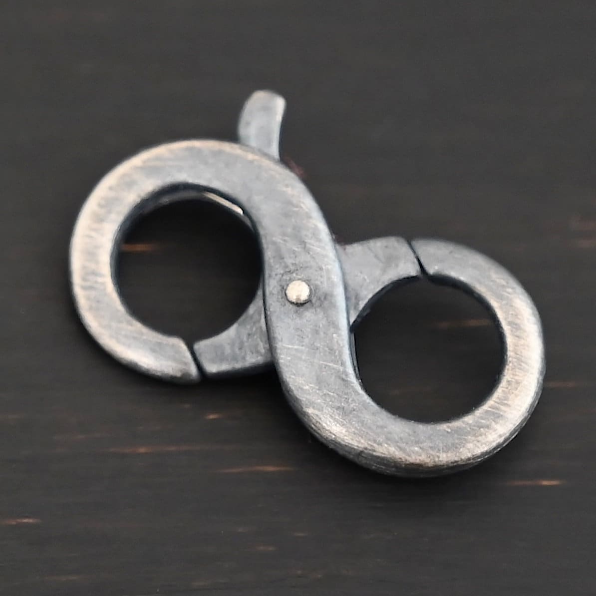 Daisy - Sterling Silver Double Figure Eight Lobster Claw Clasp - Etsy