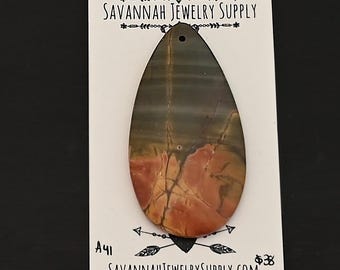 Cherry Creek Jasper Cabochon A-41