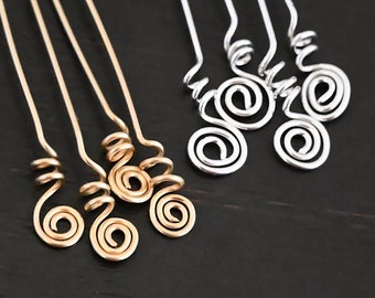 Spilla decorativa in argento sterling o oro riempito