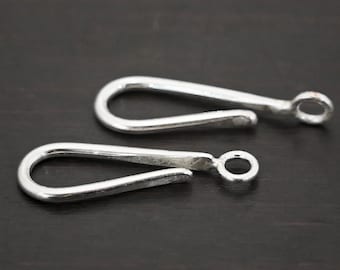 Hope - Sterling Silver Krokspänne 2,5 cm 14 gauge