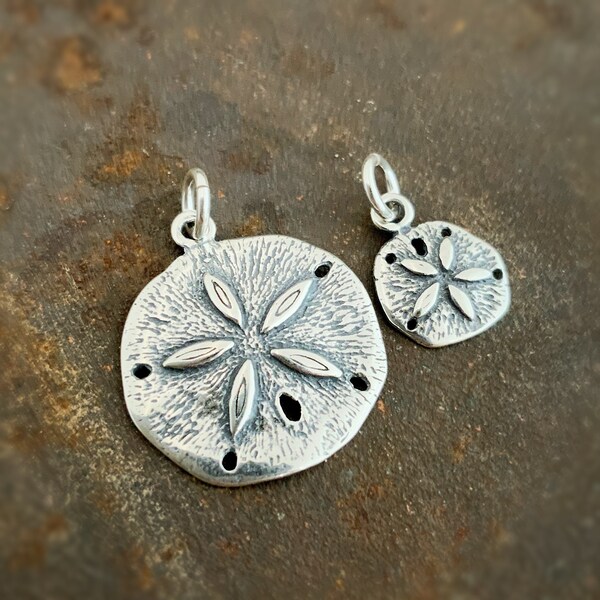 Sterling Silver Sand Dollar Charms