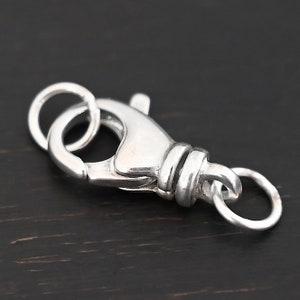 Sammy - Sterling Silver Swivel Clasp & Soldered Rings