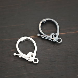 Sterling Silver Hinged Bail