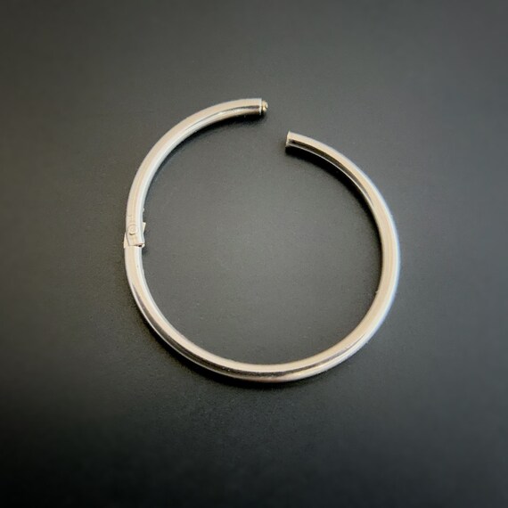 Hinged Ring Clasp Push Clasp Stainless Steel Jewelry Findings Etsy
