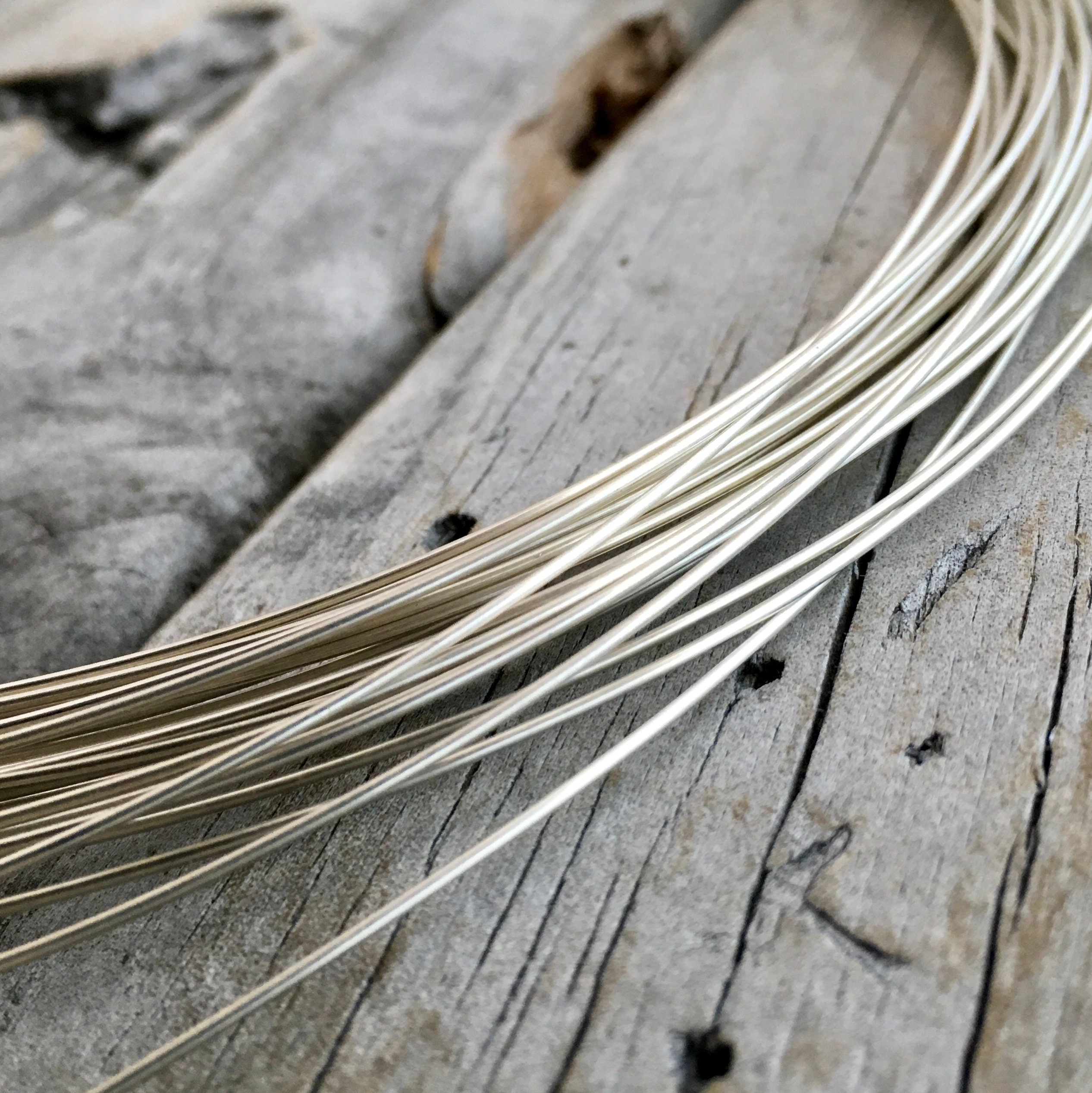 Sterling Silver 10 Gauge Round Wire Sterling Silver Wire Etsy