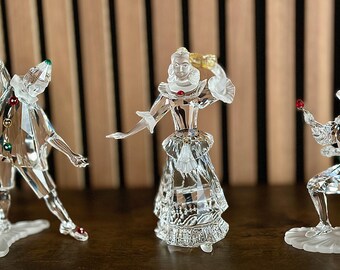 Swarovski Crystal Figurines: SCS Masquerade Trilogy Set (1999-2001