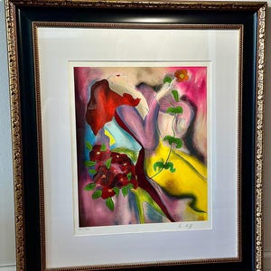Linda Le Kinff Signed Serigraph &quot;Soit Dit en Passant&#39; AP 20/50 - Authentic Artist Proof with COA