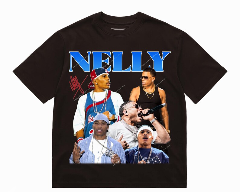 Nelly Png / Shirt Design, Ready to Print, Bootleg T Shirt Design ...