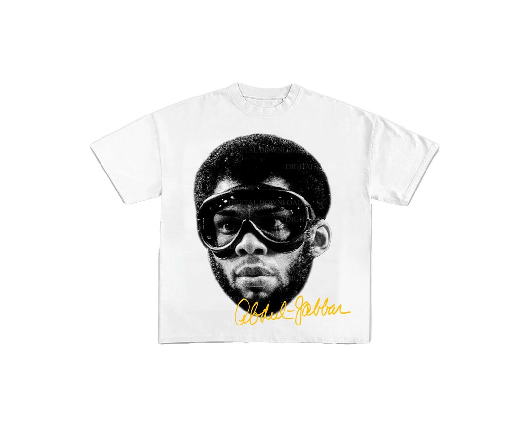Kareem Abdul Jabber Png / Shirt Design, Ready to Print, Bootleg T Shirt ...
