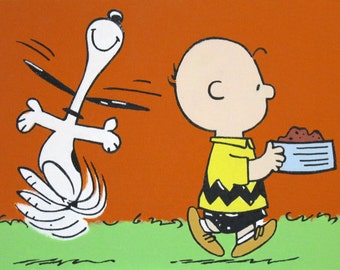 チャーリー・ブラウンとスヌーピーが踊る60年代のピーナッツ