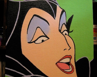 Pintura de Maléfica de La Bella Durmiente, 1959