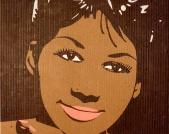 aretha franklin schilderen