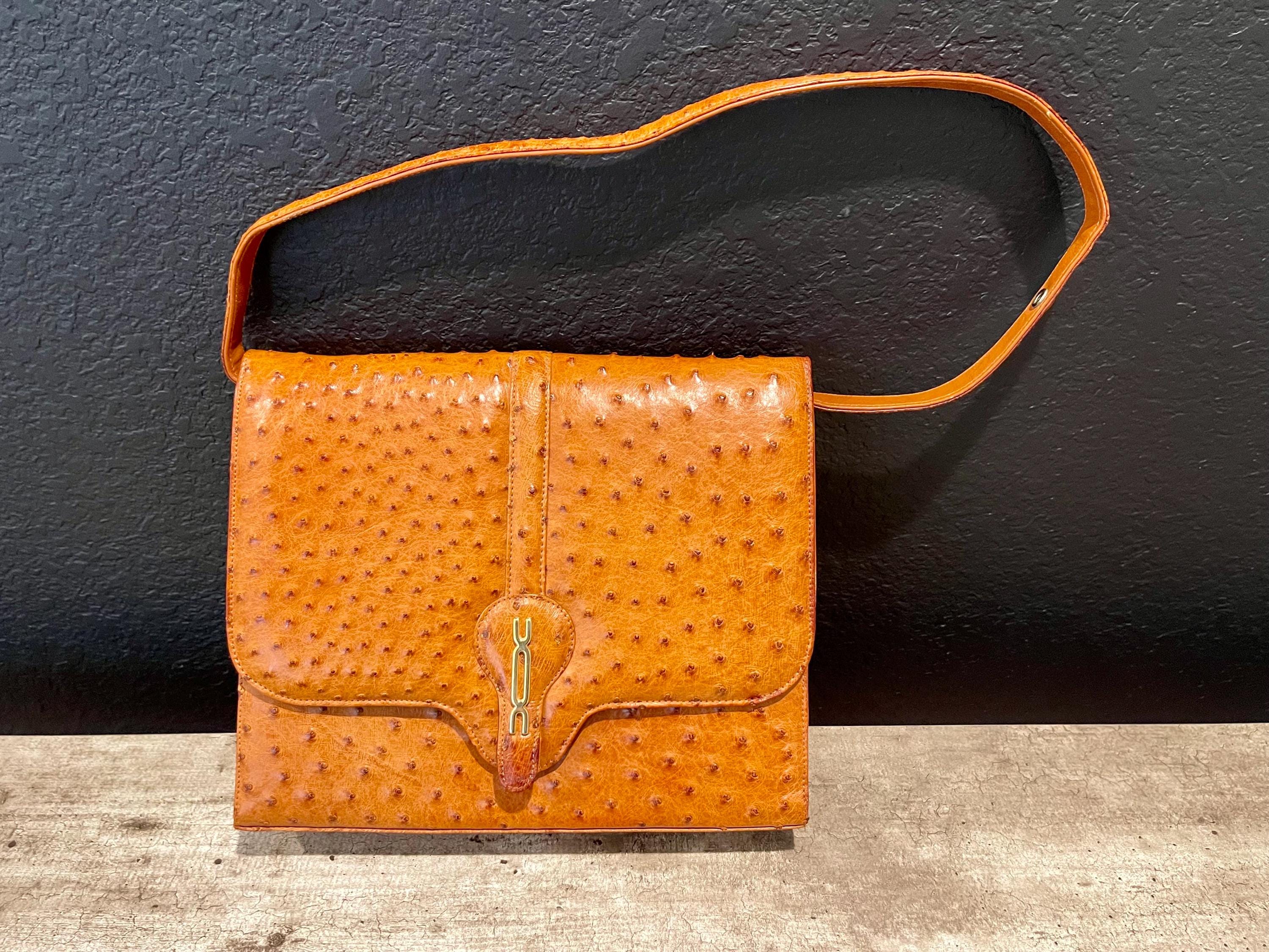 Genuine Ostrich Bag - Etsy