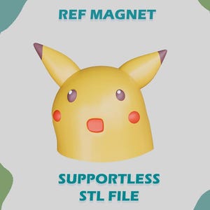 Surprised Pikachu Ref Magnet