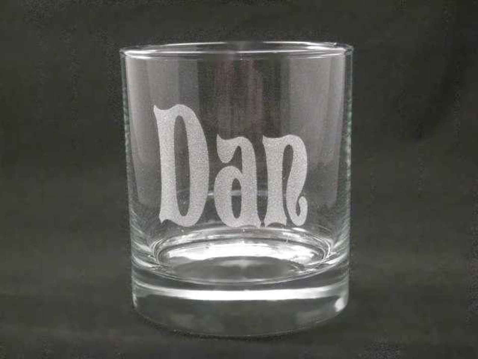 8 Custom Engraved Old Fashioned Glasses Rocks Glasses Etsy