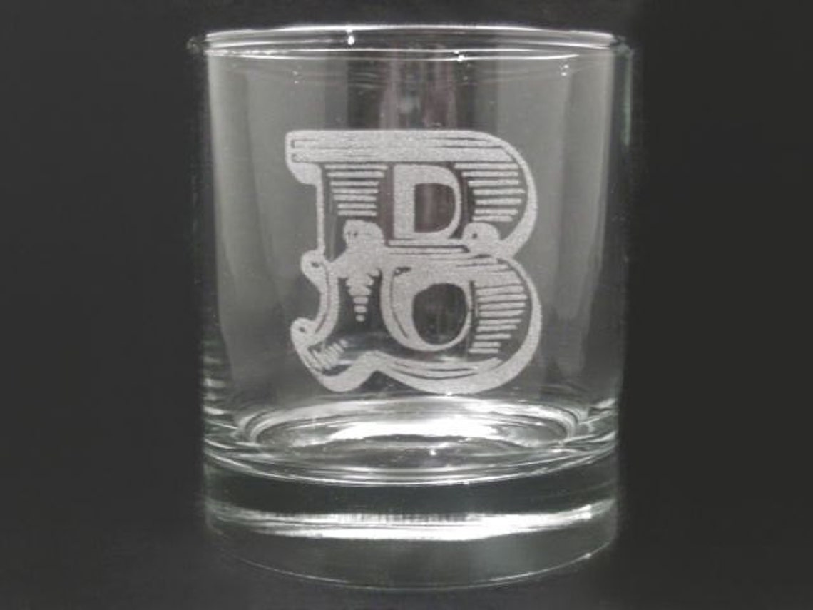 8 Custom Engraved Old Fashioned Glasses Rocks Glasses Etsy