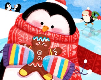 Gingerbread Penguin