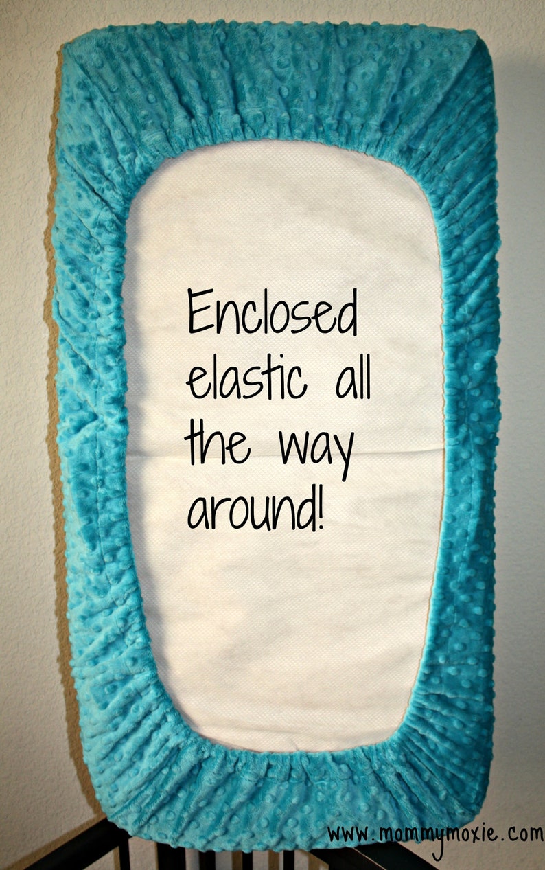 CUSTOM Solid Minky Changing Table Pad Cover for Your Nursery Etsy