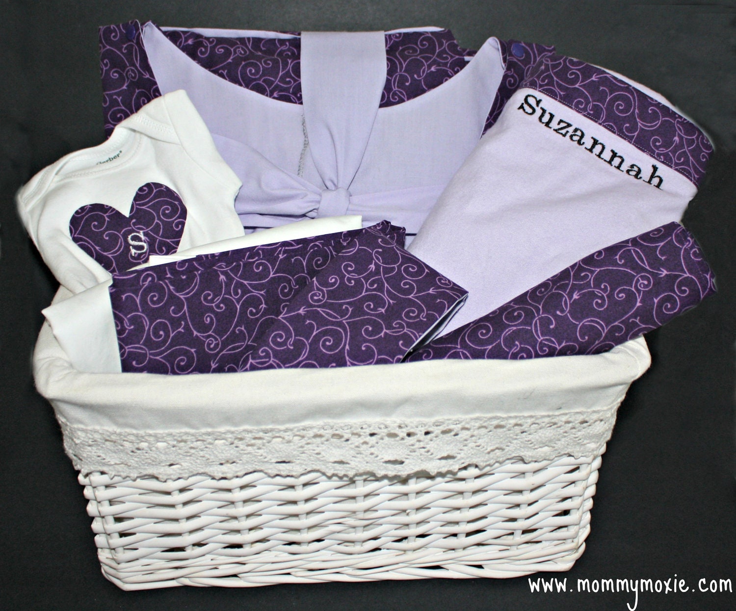 Platinum Baby Shower Gift Delivery Gownreceiving Etsy