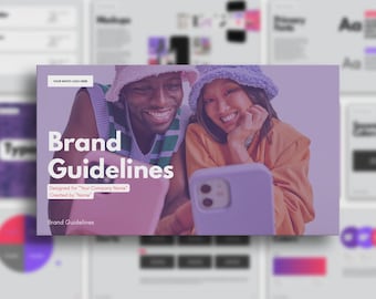 Canva Brand Guidelines Template | Forma 10 Collection
