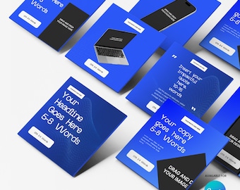 Canva Social Media Ad Templates: Forma 30 Collection