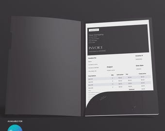 Canva-factuursjabloon | Forma 60-collectie